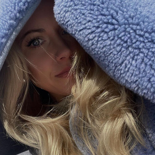 Teddy wool reversible coat with buttons and hood